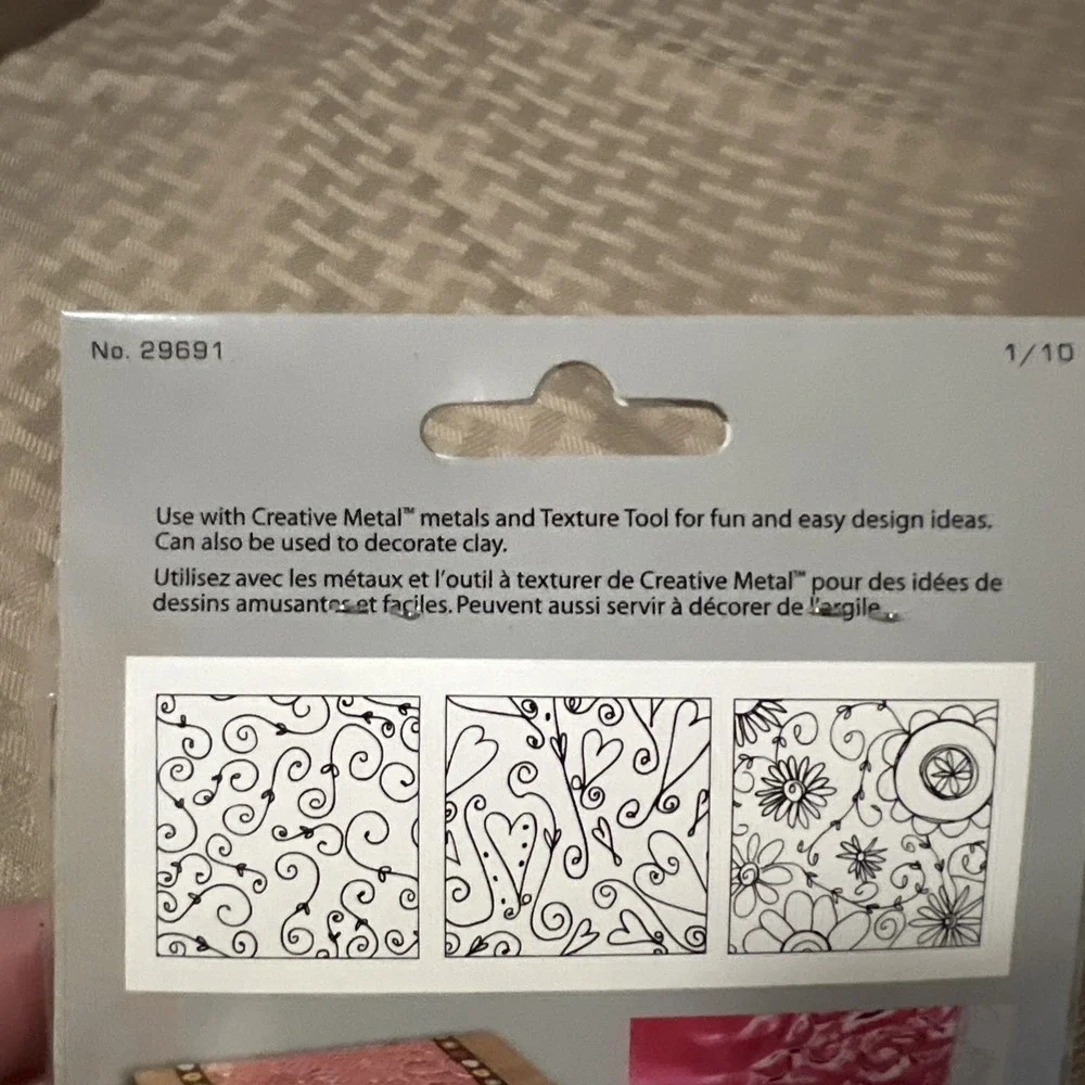 Walnut Hollow Creative METAL Embossing Collection 11 Packs NOS Sealed Vintage
